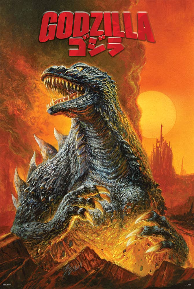 Godzilla- Rise Up - 24x36 Poster