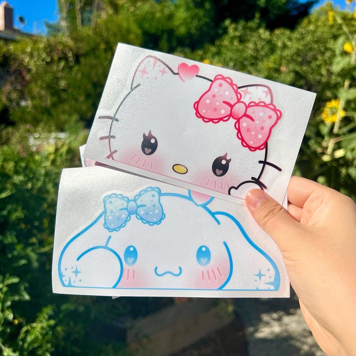 Window Cling Sanrio Stickers
