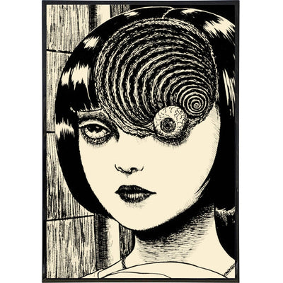 Junji Ito Inspired "See Into the Void" Poster Print