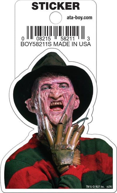 Freddy Kruger Die Cut 3" Vinyl Sticker