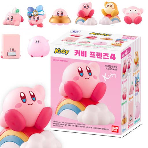 Bandai Kirby 3D Figure Random Box Collectable Toy Ver.4