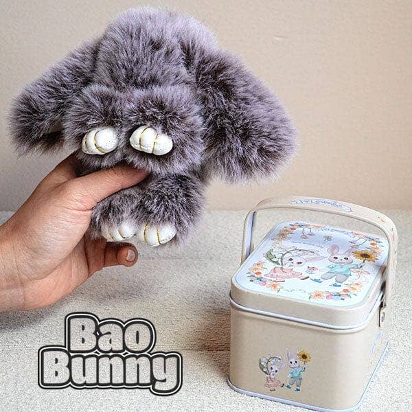 Bao Bunny Furry Kawaii Plush Keychain Mystery Tin (1pc) – Replay