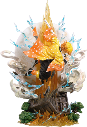 Zenitsu Agatsuma: Thunder Breathing First Form Thunderclap and Flash