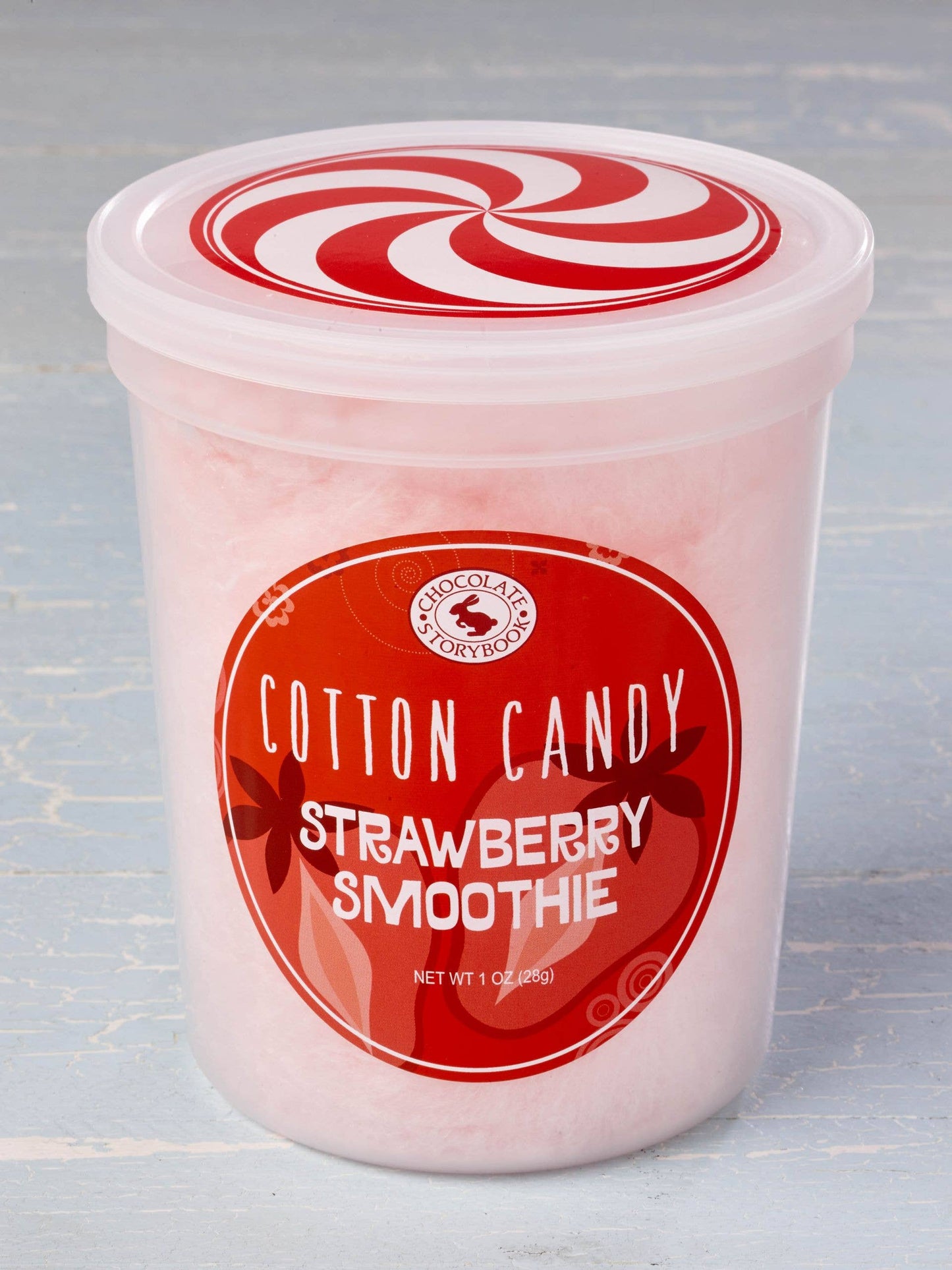 Strawberry Smoothie Cotton Candy