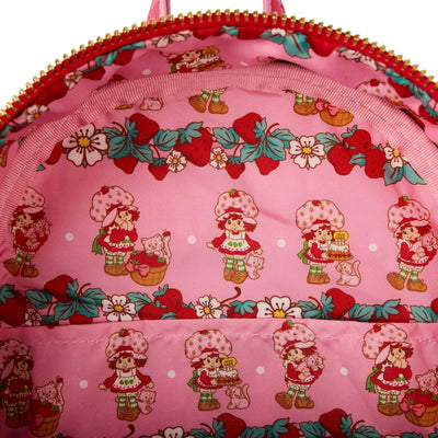 Loungefly Strawberry Shortcake Faux Denim Mini Backpack