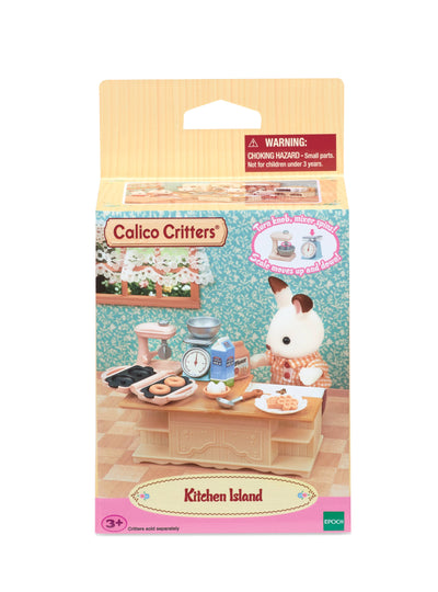 Calico Critters Kitchen Island, Dollhouse Furniture