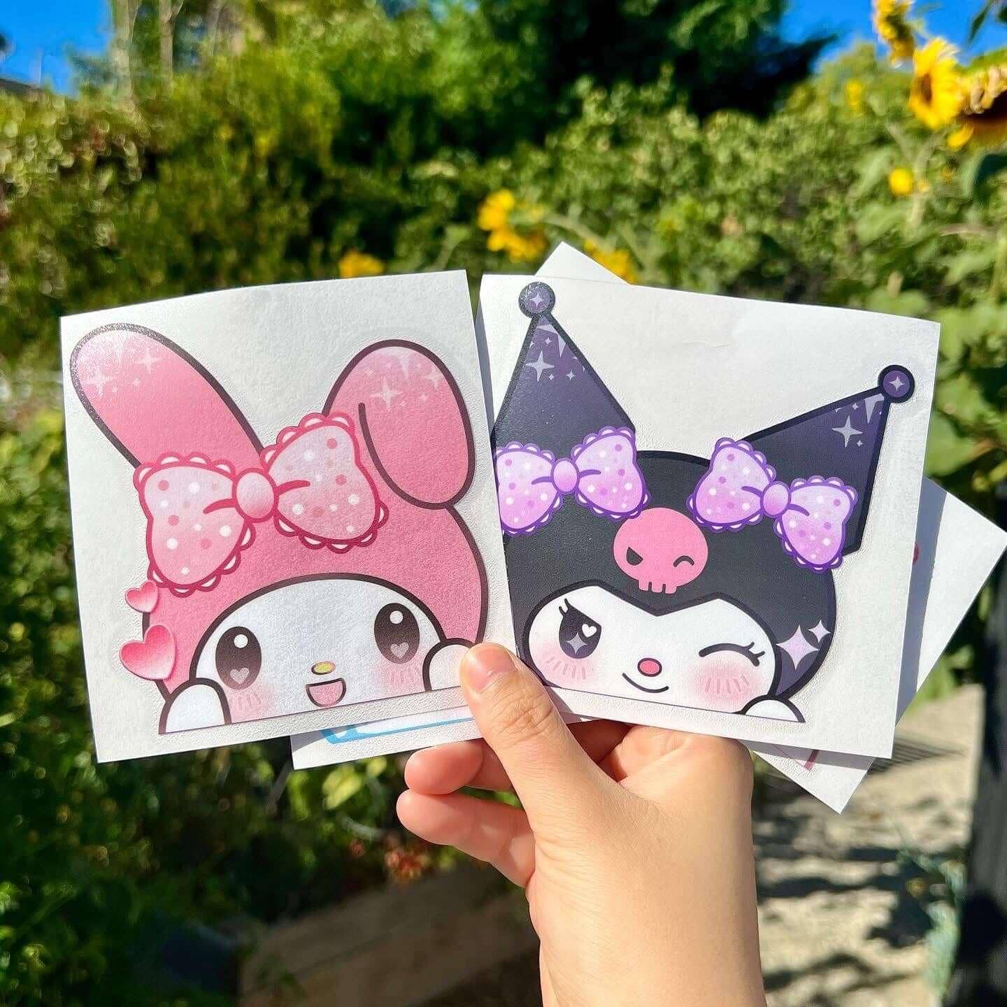 Window Cling Sanrio Stickers