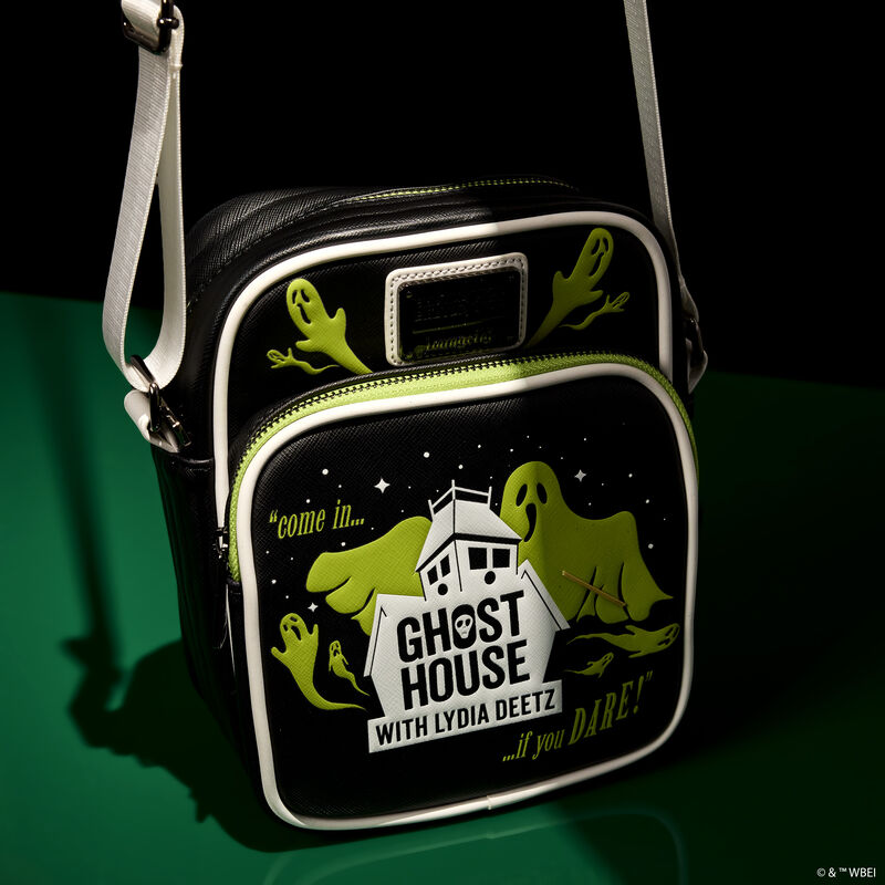 Beetlejuice Ghost House Glow Crossbody Bag