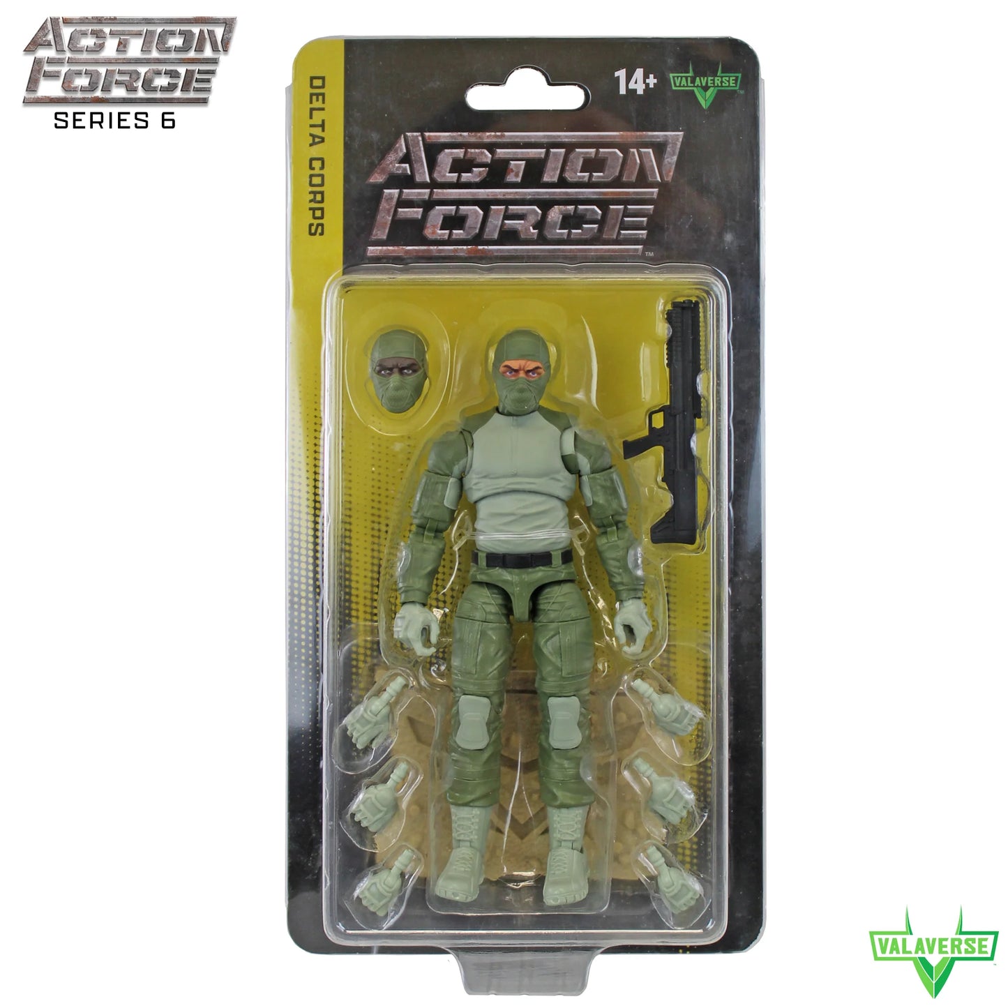 Valaverse Action Force Delta Corps 1:12 Action Figure