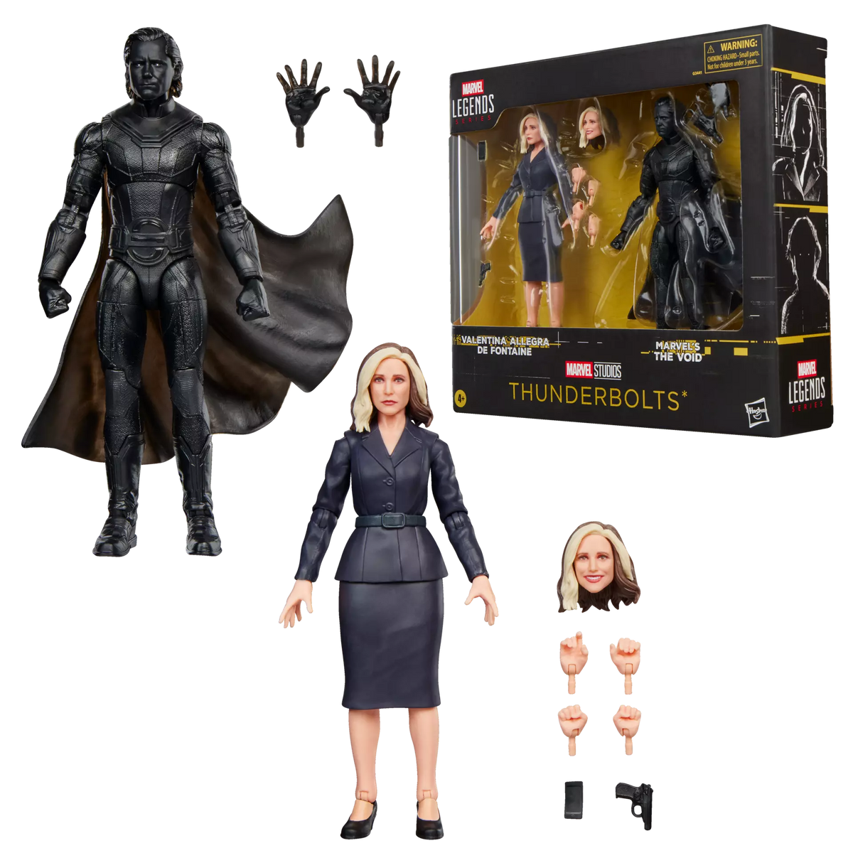 Marvel Legends Valentina Allegra de Fontaine and The Void Action Figure Two Pack