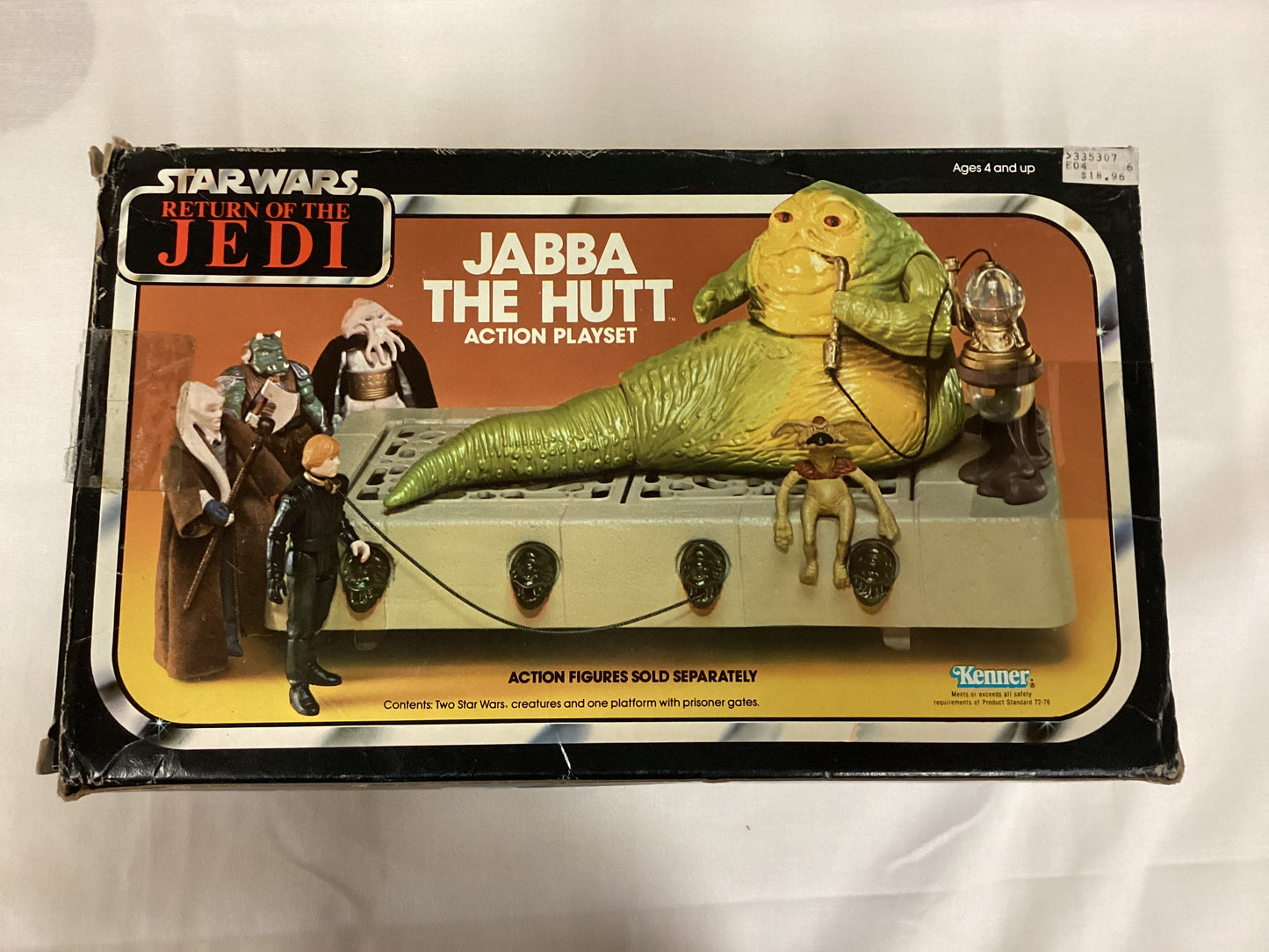 Vintage Jabba the Hut Action Playset