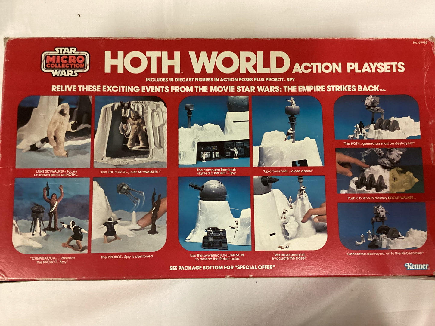 Vintage Micro Collection Hoth World Action Playset