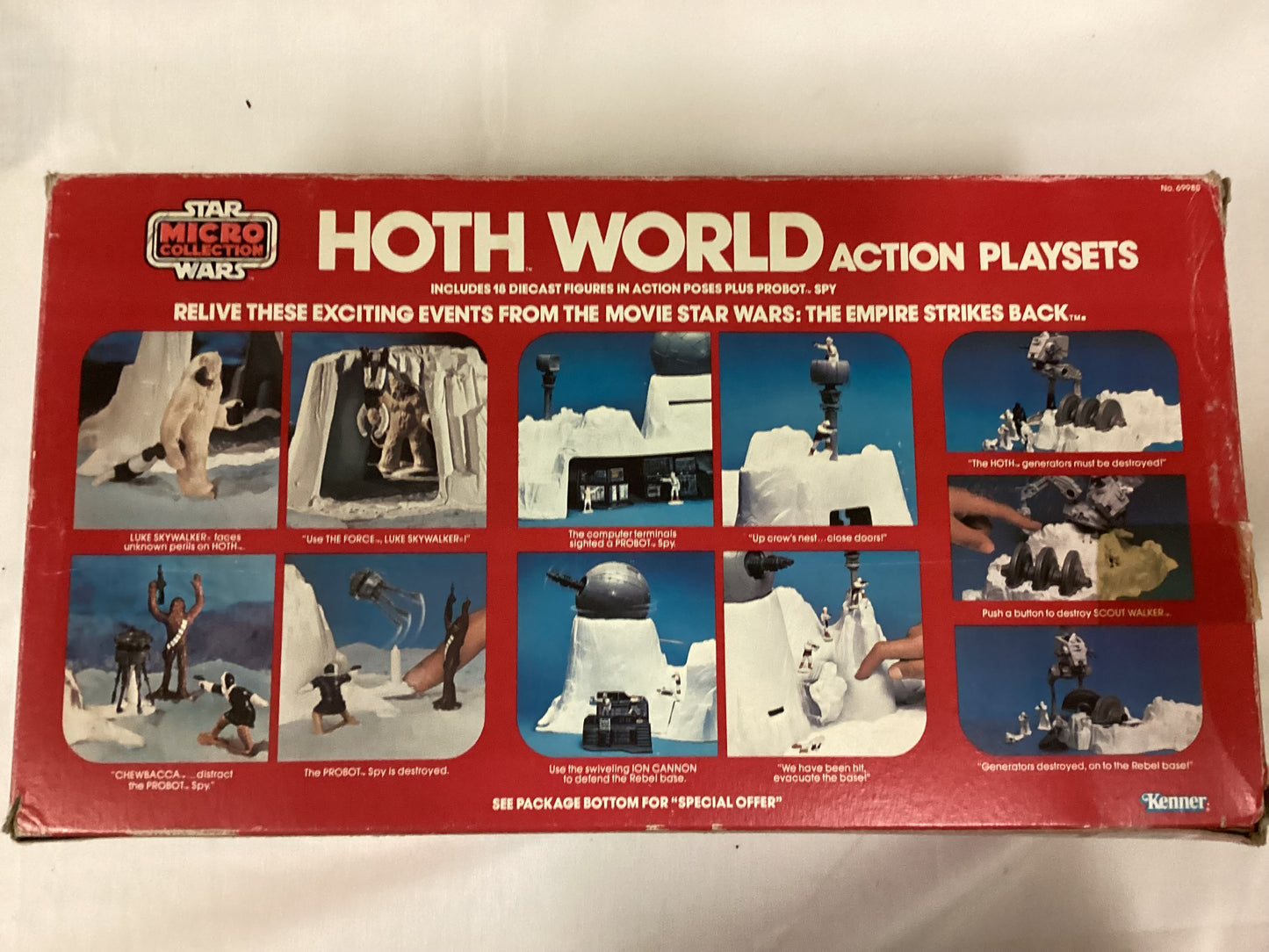 Vintage Micro Collection Hoth World Action Playset
