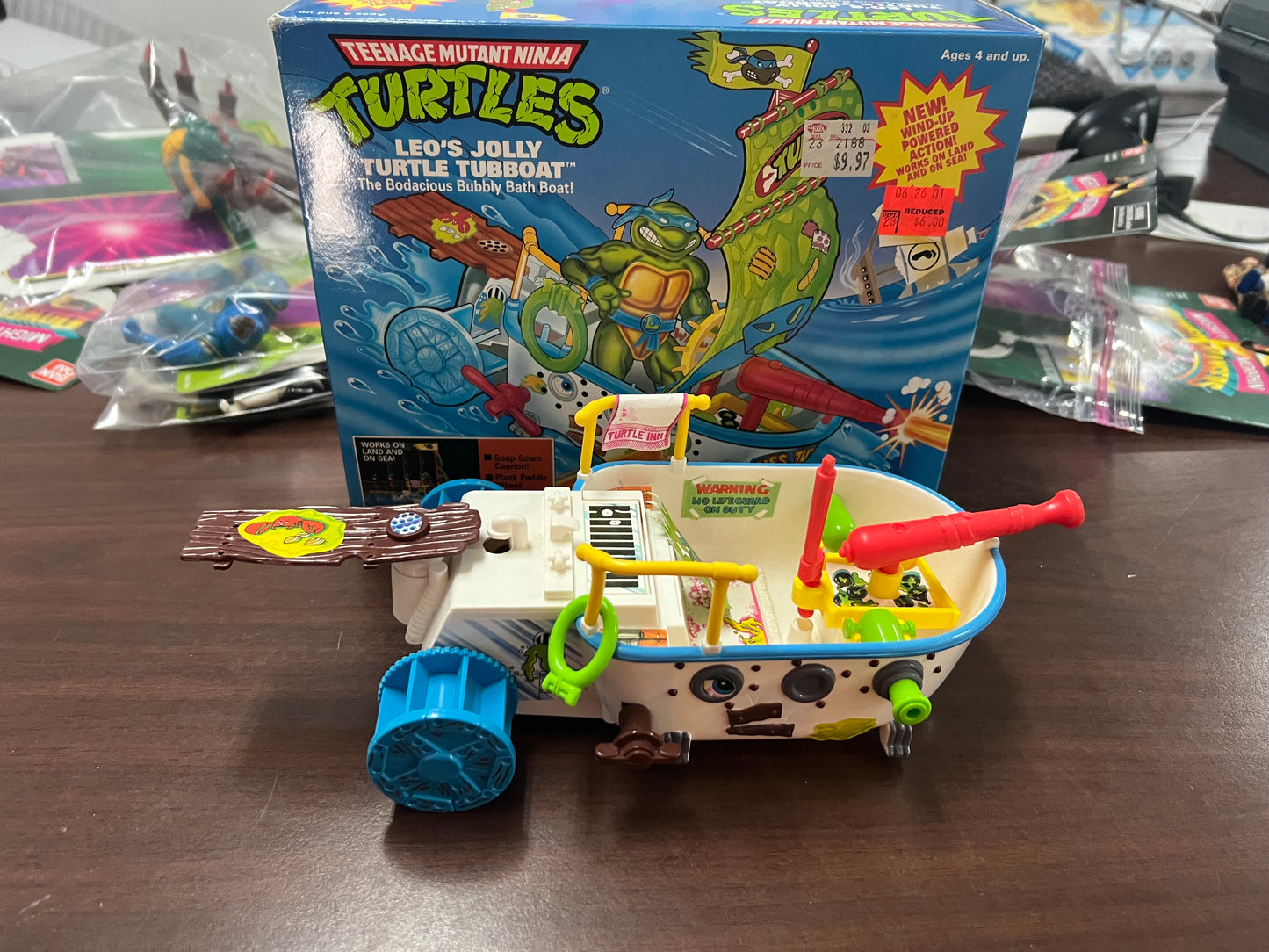 TMNT Leo's Jolly Turtle Tubboat