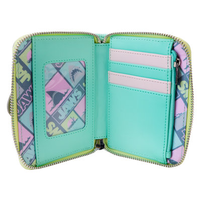 Jaws Glow Zip Around Wallet