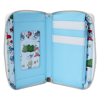 Smurfs Smurfette Cosplay Zip Wallet