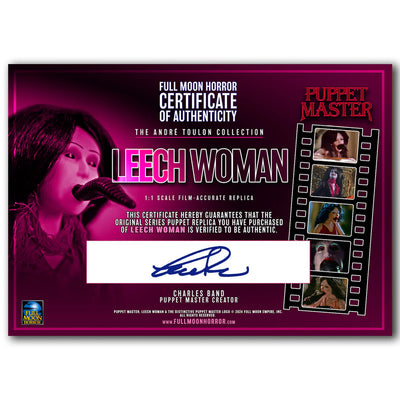 The Andre Toulon Puppet Master Replica Collection - LEECH WOMAN