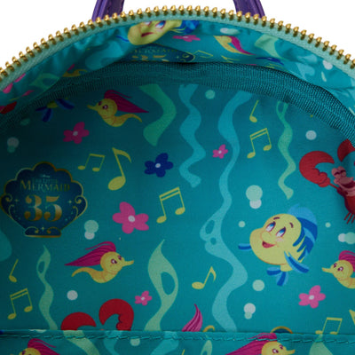 Disney The Little Mermaid 35th Anniversary Life is the Bubbles Mini Backpack