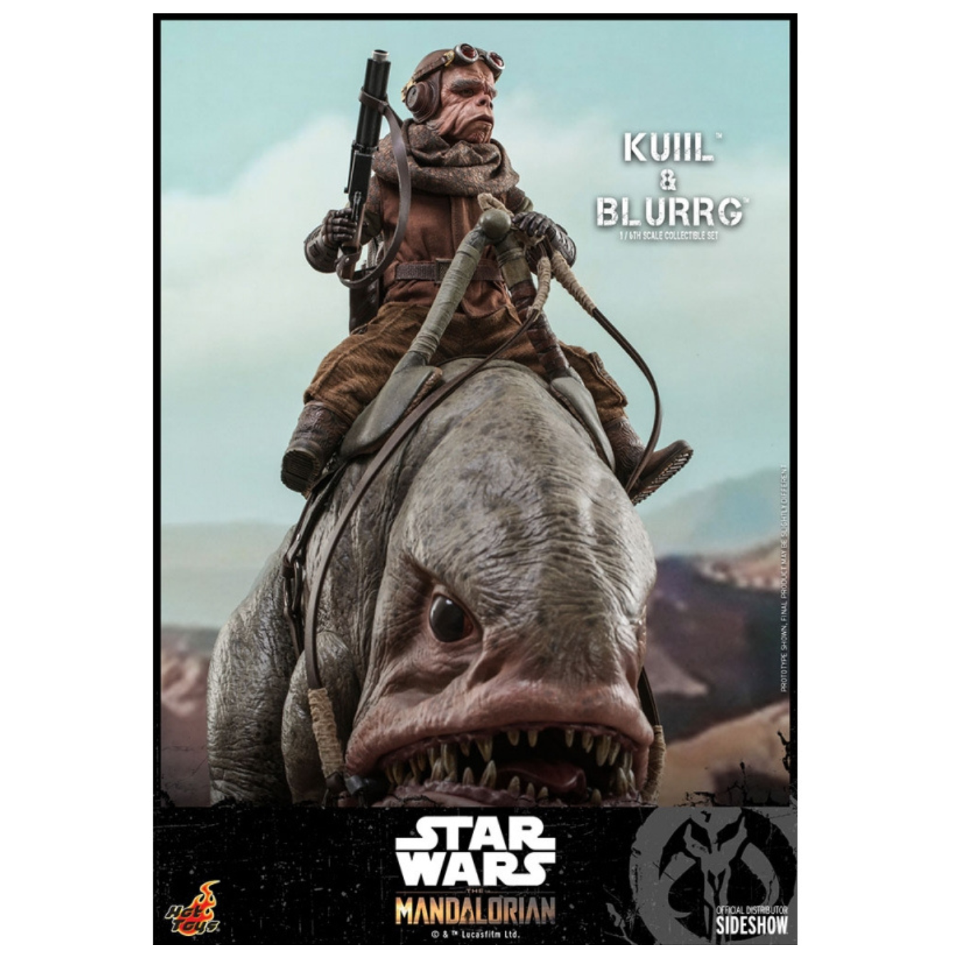 Kuiil™ & Blurgg™ Sixth Scale Figure Set by Hot Toys