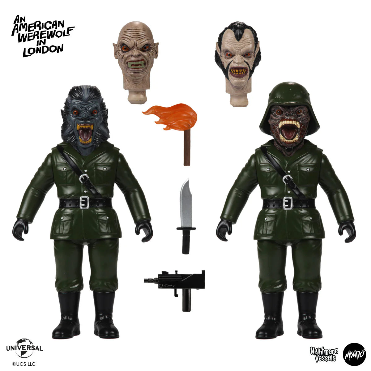 Nightmare Vessels - An American Werewolf in London - Demons Soft Vinyl 2-Pack