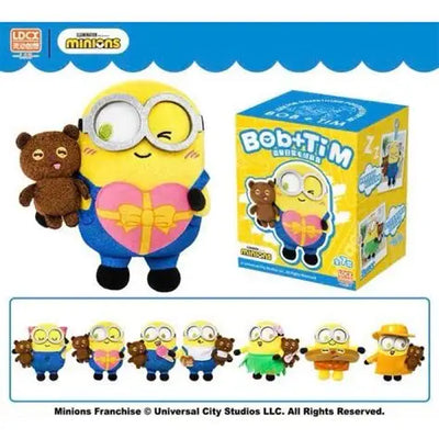 Minions - Bob+Tim Cozy Daily Plush Blind Box