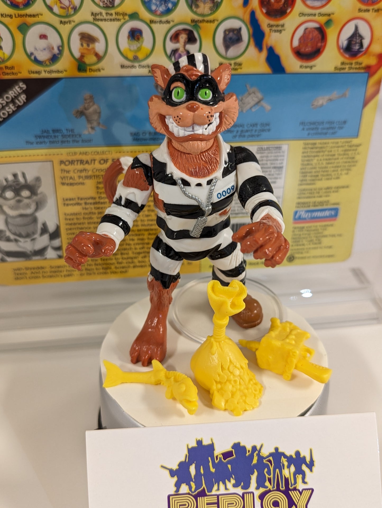 TMNT 1993 SCRATCH THE CAT