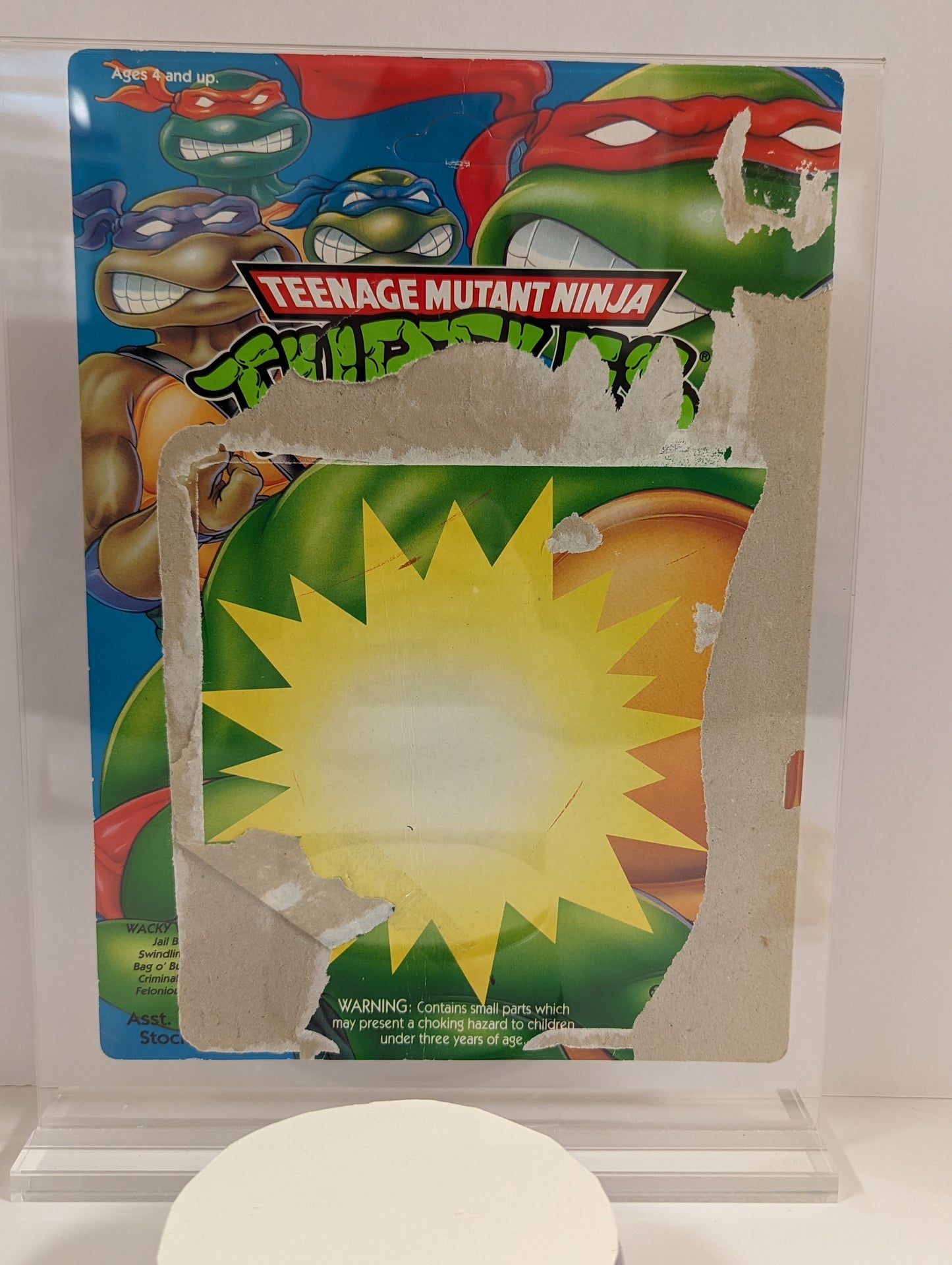 TMNT 1993 SCRATCH THE CAT