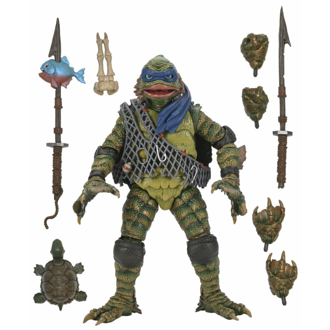 Universal Monsters/Teenage Mutant Ninja Turtles - 7” Scale Action Figure – Ultimate Leonardo as the Creature