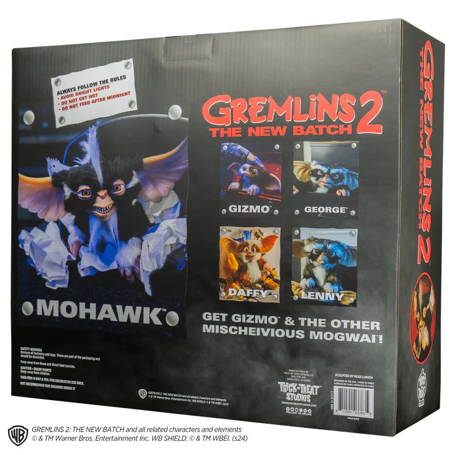 Gremlins 2 The New Batch Deluxe Mohawk Mogwai Prop Mohawk