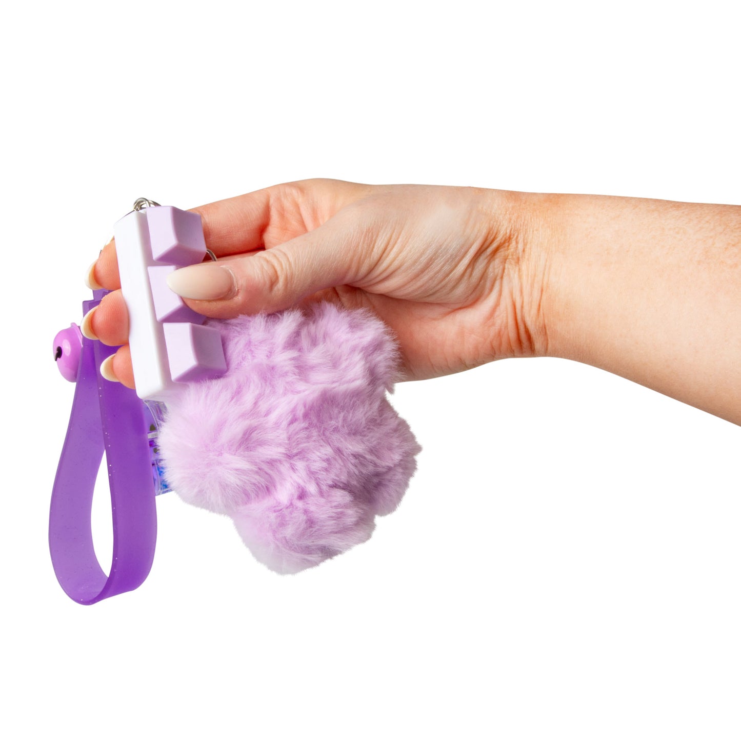 Fluffy Fidget Keychain
