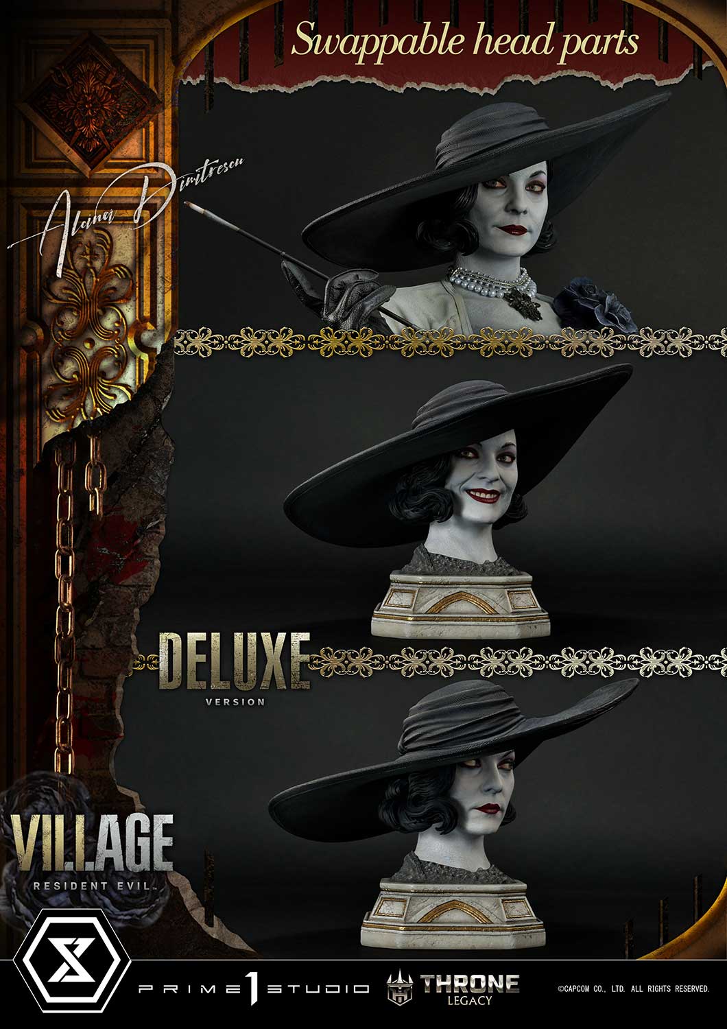 PRE-ORDER Alcina Dimitrescu Resident Evil Village Statue