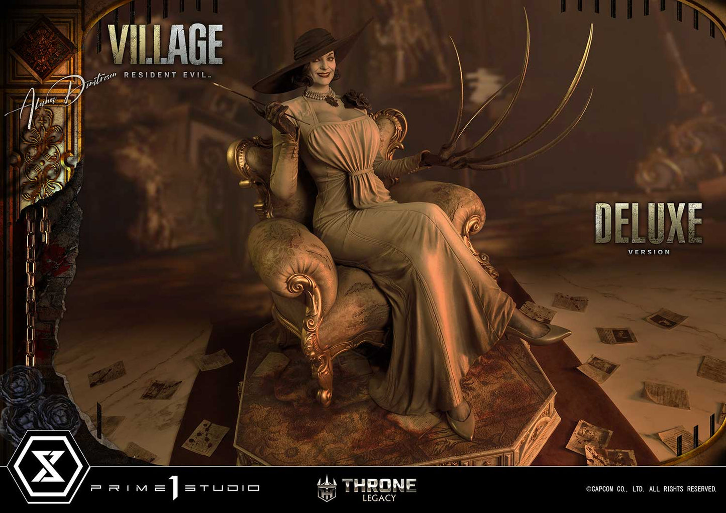 PRE-ORDER Alcina Dimitrescu Resident Evil Village Statue