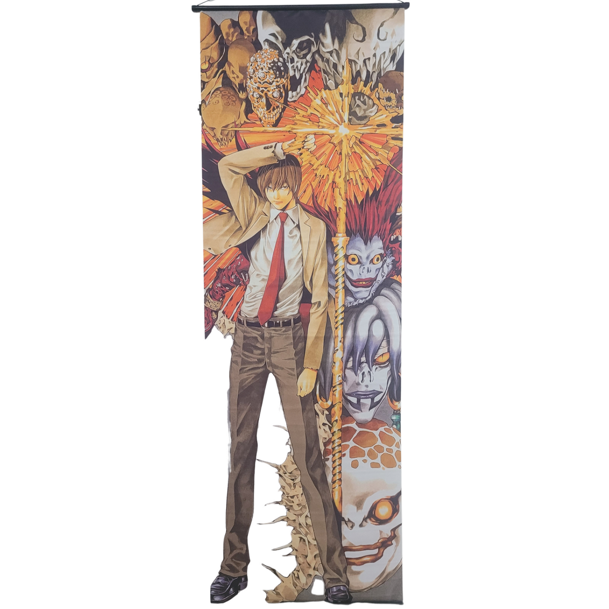 Death Note Light Yagami / Shinigami Wall Scroll