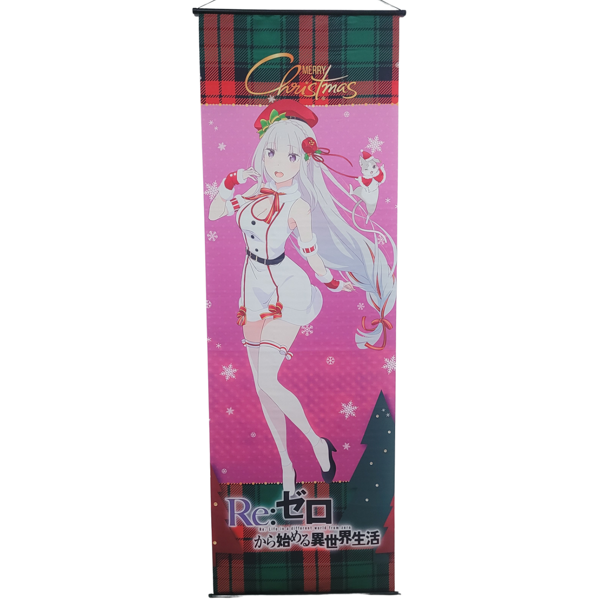 Re:Zero Emilia Christmas Wall Scroll
