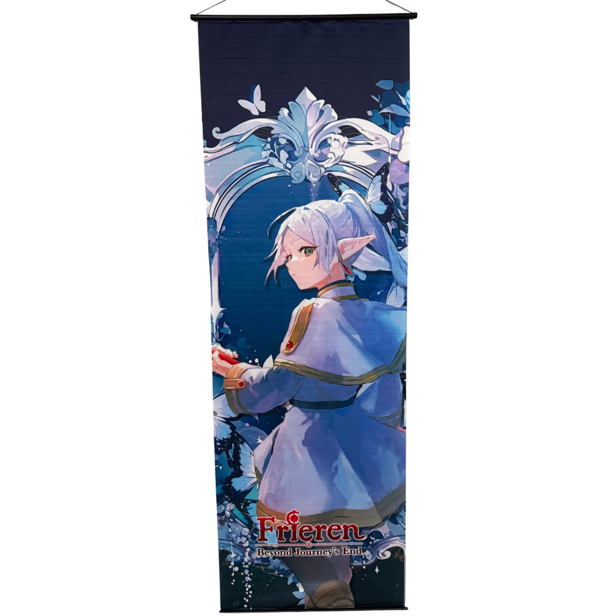 Frieren Beyond Journey's End Navy Wall Scroll