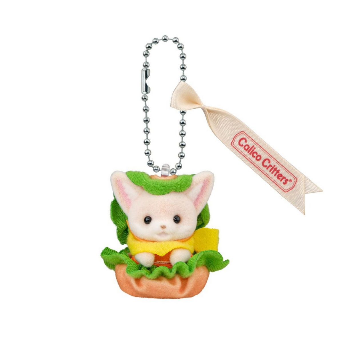 Calico Critters Key Chain -Burger Baby