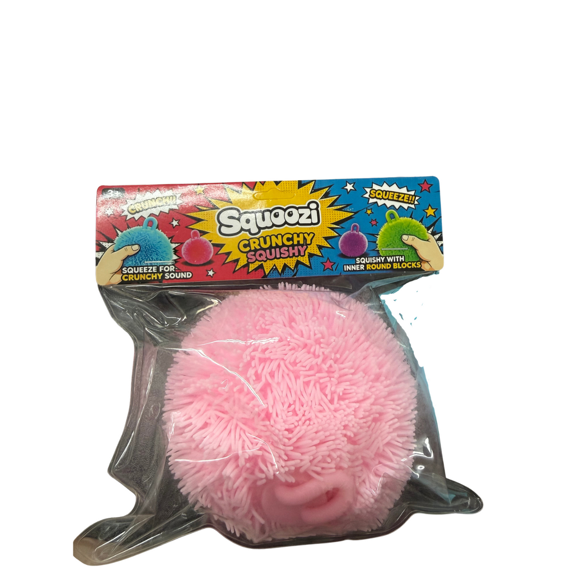 Squoozi Fuzzy Crunchy Ball