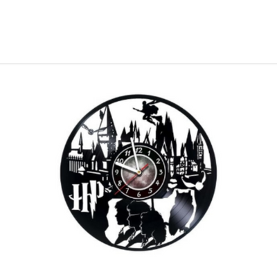 Harry Potter Record Wall Clock