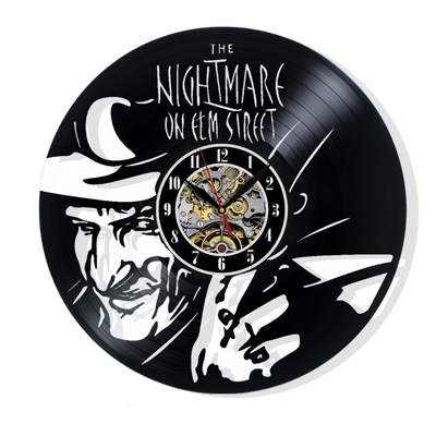 Freddy Krueger Vinyl Wall Clock