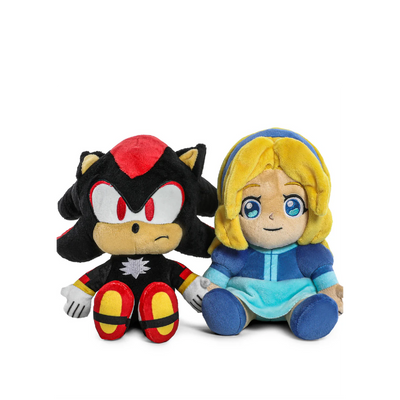Sonic the Hedgehog - Shadow and Maria Phunny Plush 2-Pack