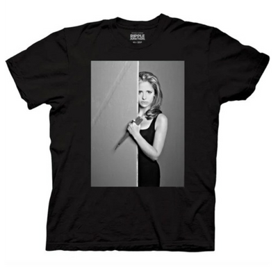 Buffy the Vampire Slayer Buffy Stake Photo T-Shirt SKU: