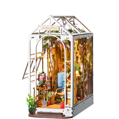 Rolife Garden House DIY Book Nook Kit