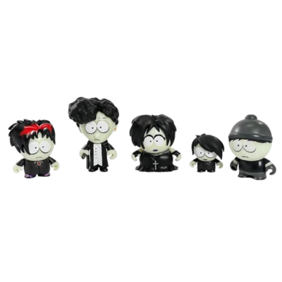 South Park Goth Kids Vinyl Mini-Figures 5-Pack