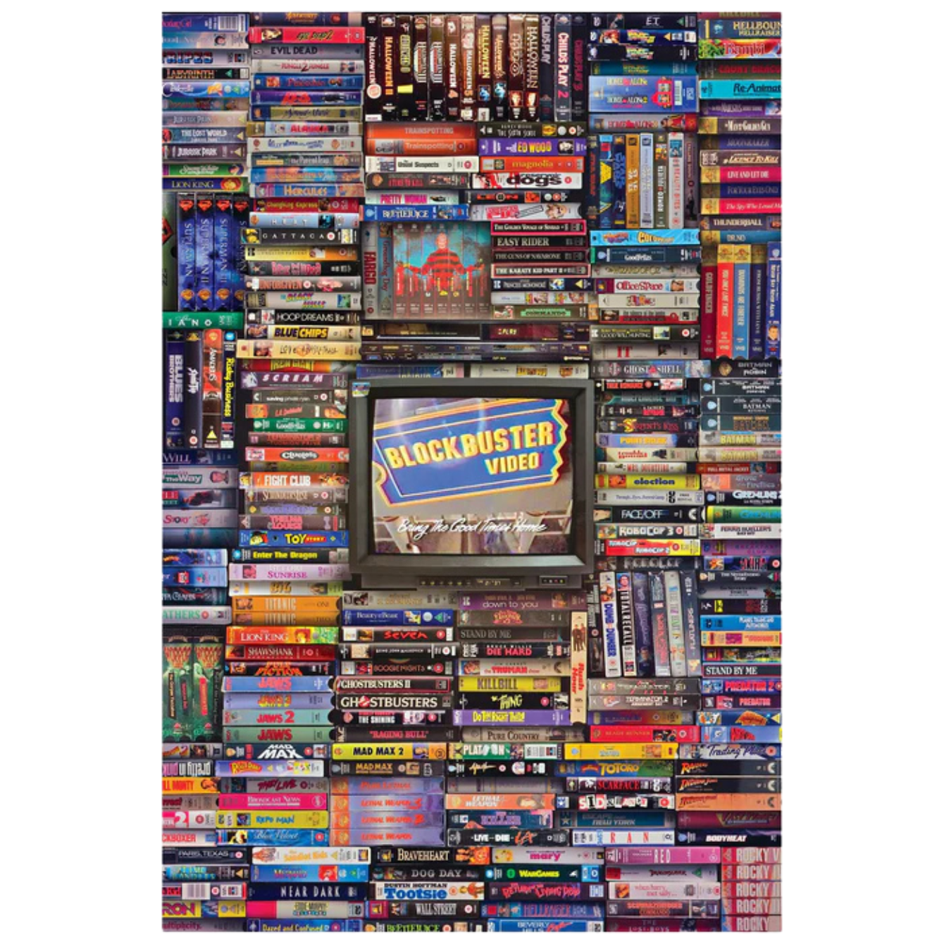 Blockbuster Era 1000-Piece Jigsaw Puzzle