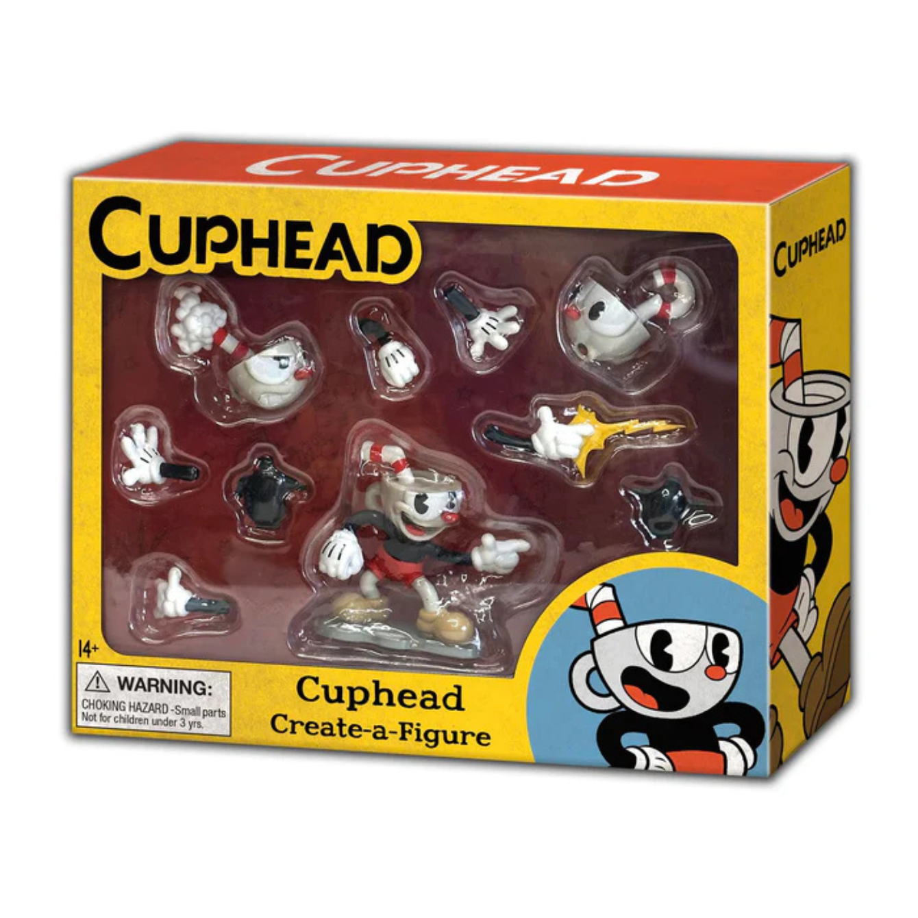 Cuphead Create-A-Figure 3-Inch Mini Figure - Cuphead
