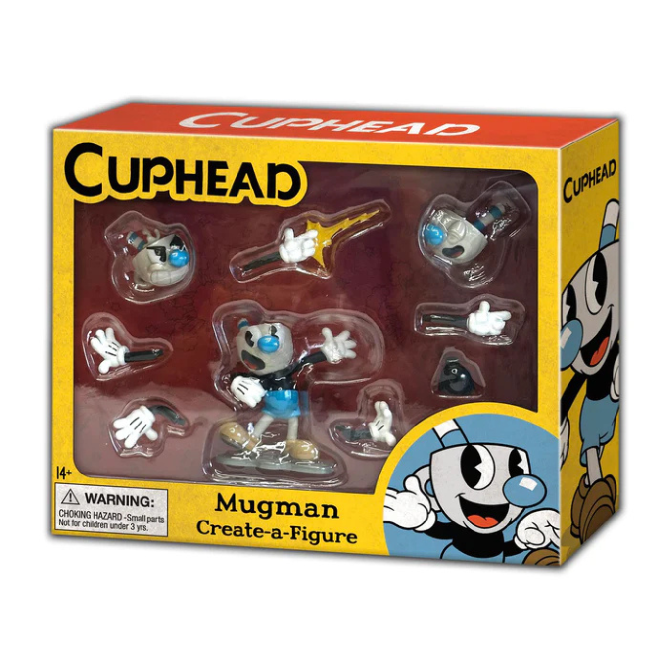 Cuphead Create-A-Figure 3-inch - Mugman