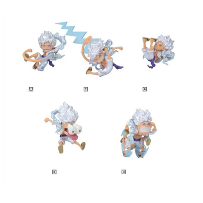 One Piece World Collectable Figure WCF Monkey D. Luffy Gear 5 2.8-Inch