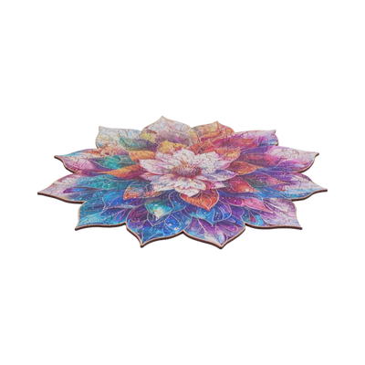 Rowood Mystic Mandala Flower 2D Wooden Puzzles