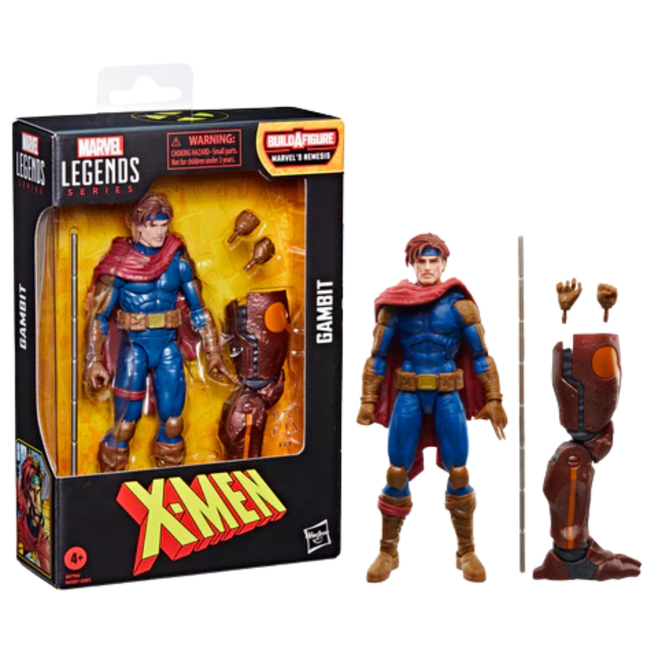 Marvel Legends - Gambit - X-Men Comics - Nemesis Build-a-Figure