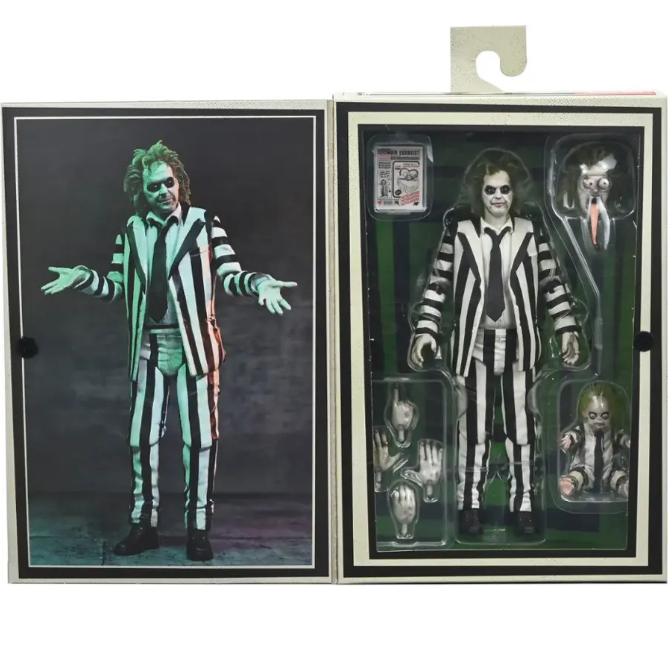 NECA - Beetlejuice Beetlejuice 7" Scale Action Figure - Ultimate "Striped Suit"
